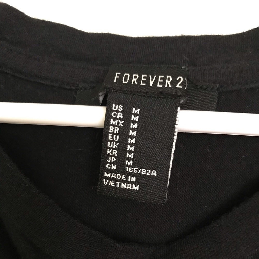 Black tied Forever21 top - Picture 5 of 9